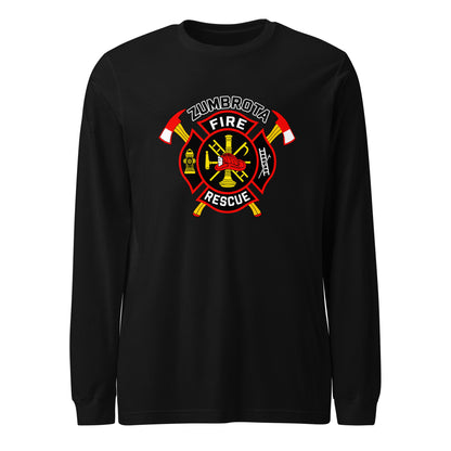 Performance | Long Sleeve Tee | Zumbrota Fire Department | Vanguard Logo