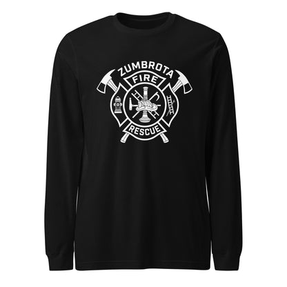 Performance | Long Sleeve Tee | Zumbrota Fire Department | Crest Logo