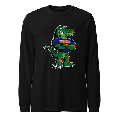 Performance | Long Sleeve Tee | West Memphis Community Christian College Gators | Mascot Logo
