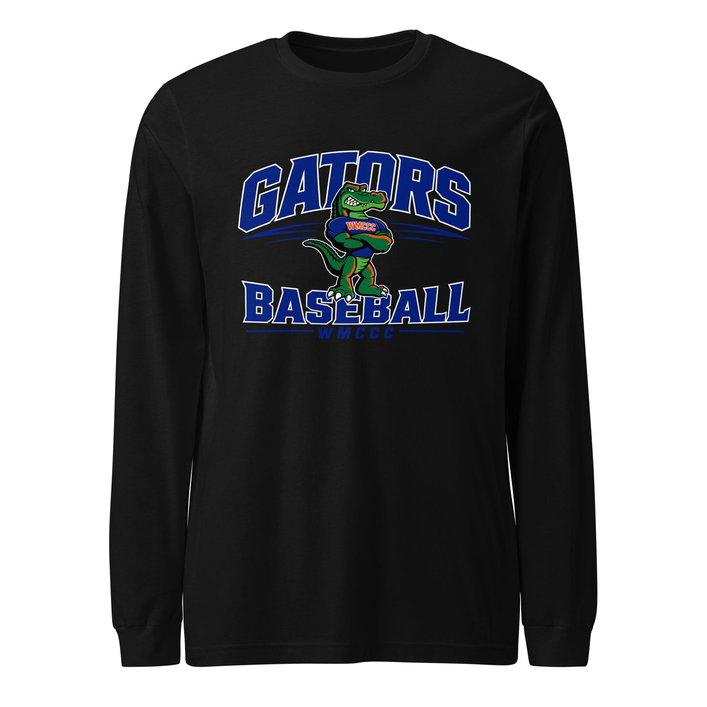 Performance | Long Sleeve Tee | West Memphis Community Christian College Gators | Emblem Logo