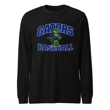 Performance | Long Sleeve Tee | West Memphis Community Christian College Gators | Emblem Logo
