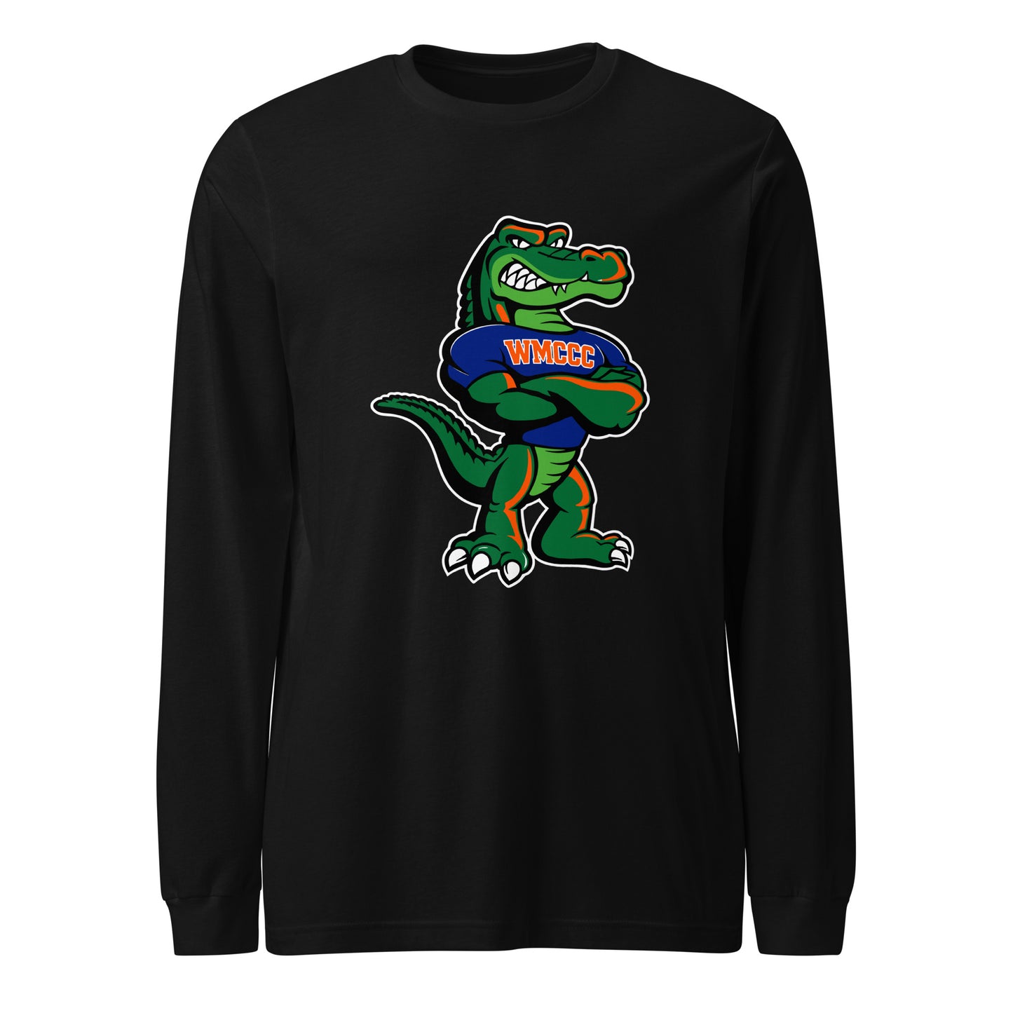 Performance | Long Sleeve Tee | West Memphis Community Christian College Gators | Mascot Logo