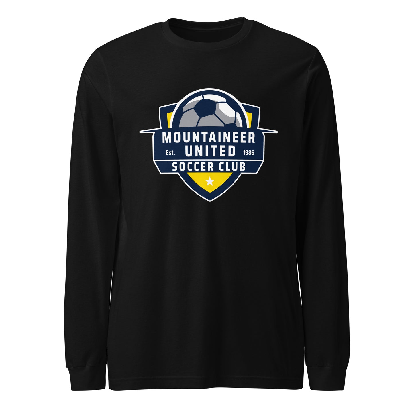 Performance | Long Sleeve Tee | Mountaineer United Soccer Club | Alpine Crest Logo