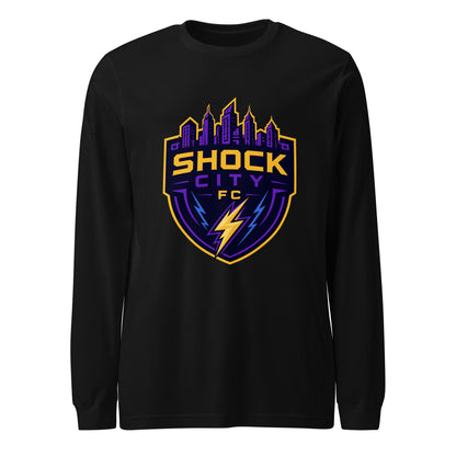 Performance | Long Sleeve Tee | Shock City FC | Crest Logo