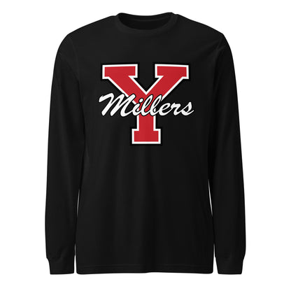 Performance | Long Sleeve Tee | Yukon Student Council | Crest Logo