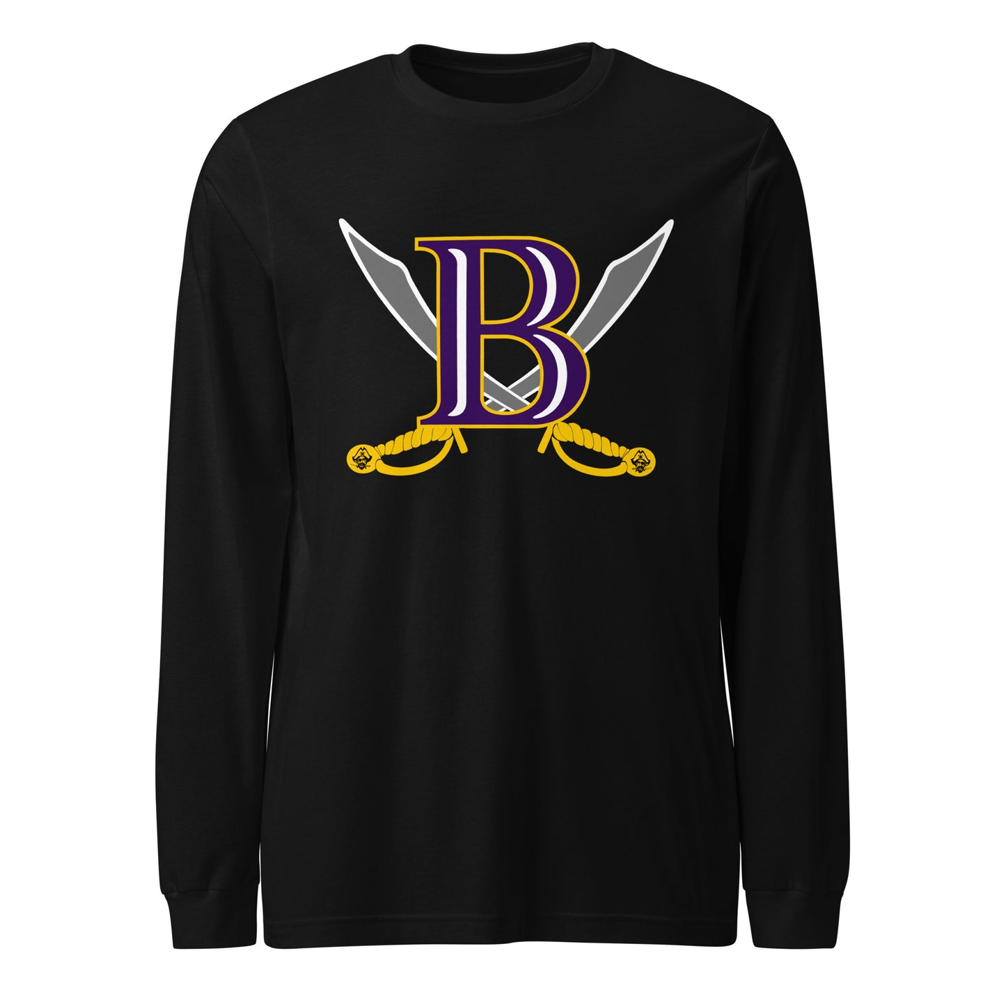 Performance | Long Sleeve Tee | Belton Youth Football Pirates | Vanguard Logo