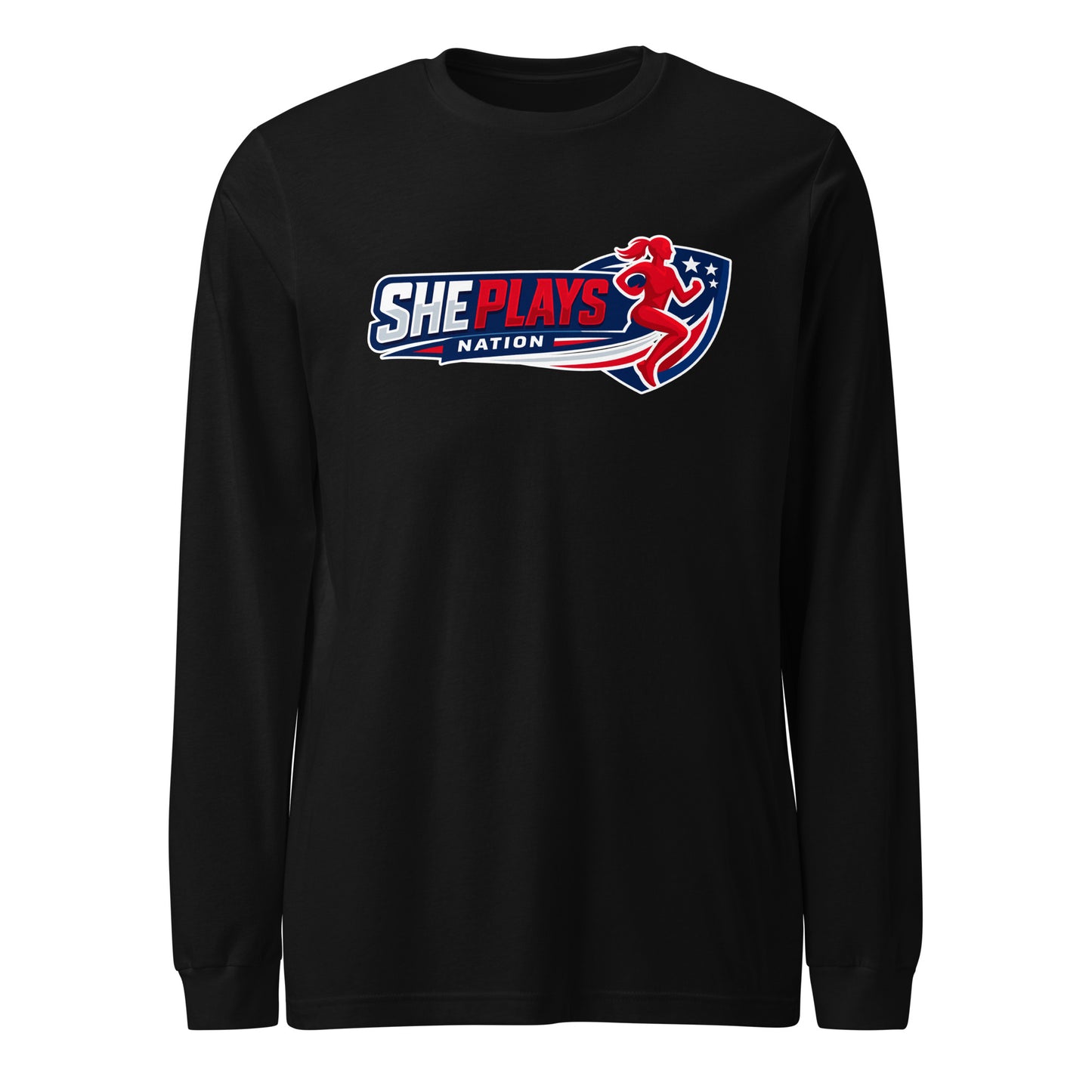 Performance | Long Sleeve Tee | She Plays Nation | Crest Logo
