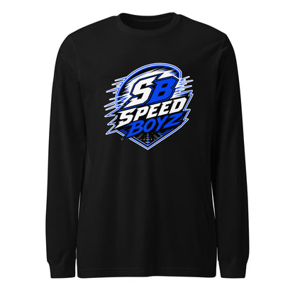 Performance | Long Sleeve Tee | Blackout Boyz | SB Speed Crest Logo