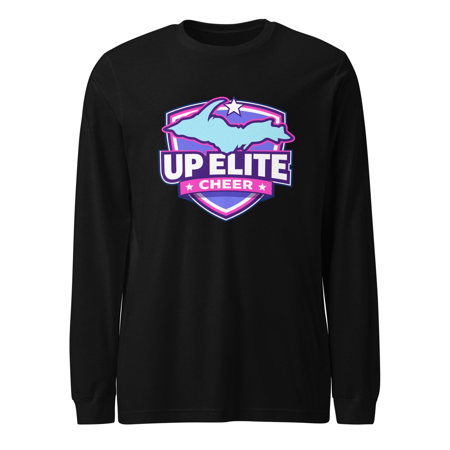 Performance | Long Sleeve Tee | UP Elite Cheer | Shield Logo