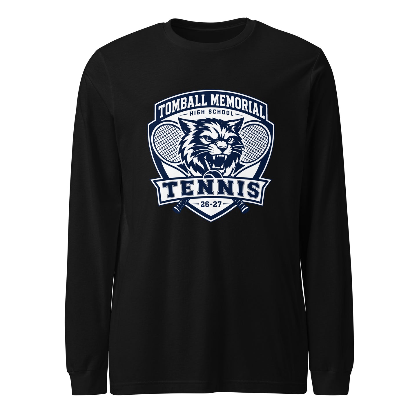 Performance | Long Sleeve Tee | TMHS Tennis | Shield Logo