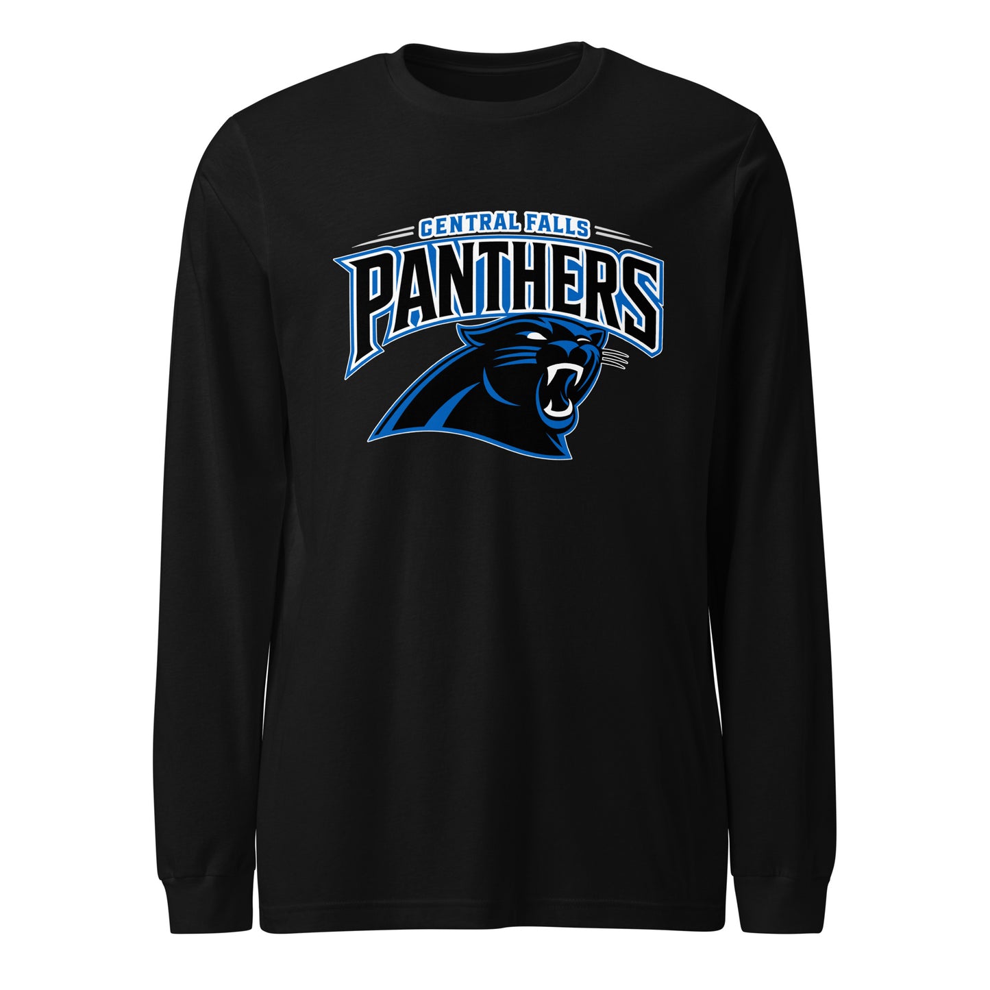 Performance | Long Sleeve Tee | Central Falls Panthers | Emblem Logo
