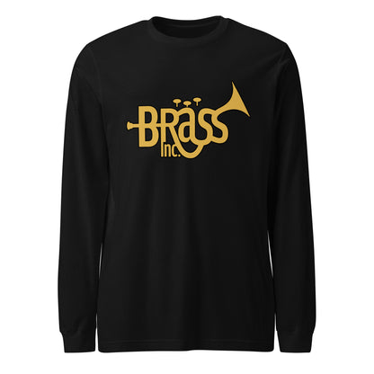 Performance | Long Sleeve Tee | Brass Inc. | Emblem Logo
