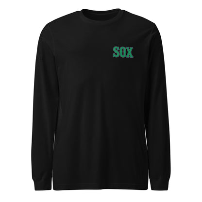 Performance | Long Sleeve Tee | Greenville Sox | Emblem Logo