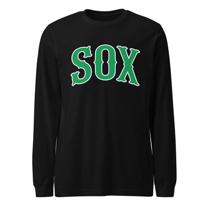 Performance | Long Sleeve Tee | Greenville Sox | Script Logo