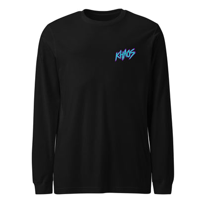 Performance | Long Sleeve Tee | Khaos Softball | Script Logo