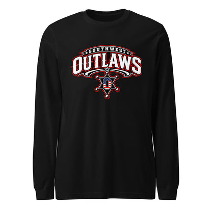 Performance | Long Sleeve Tee | Southwest Outlaws | Vanguard Logo