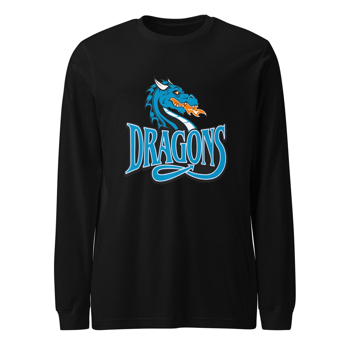 Performance | Long Sleeve Tee | International Studies Middle School Volleyball | Emblem Logo