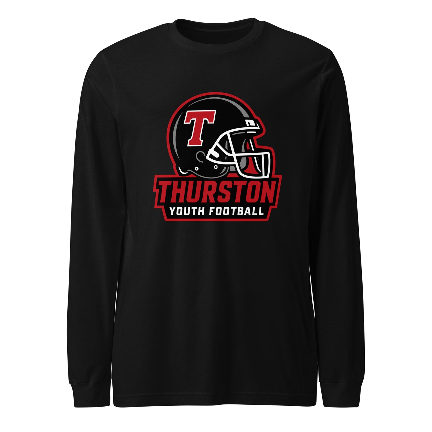 Performance | Long Sleeve Tee | Thurston Youth Football | Crest Logo