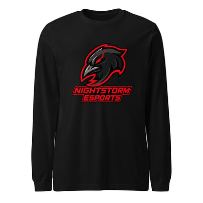 Performance | Long Sleeve Tee | NightStorm Esports | Crest Logo