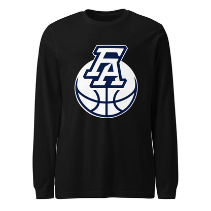 Performance | Long Sleeve Tee | FA Basketball | Crest Logo