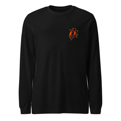 Performance | Long Sleeve Tee | Louisiana Outlaws | Crest Logo