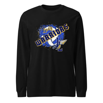 Performance | Long Sleeve Tee | Indian Land Middle School Volleyball | Vanguard Warriors Logo