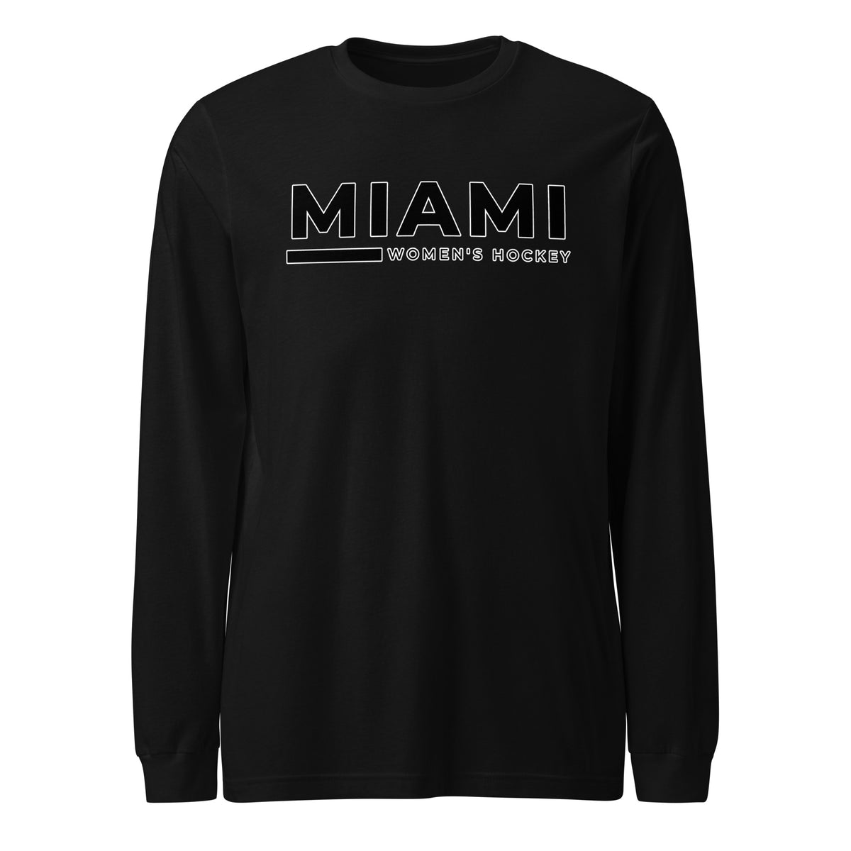 Performance | Long Sleeve Tee | Miami Women's Hockey | Lettermark Logo