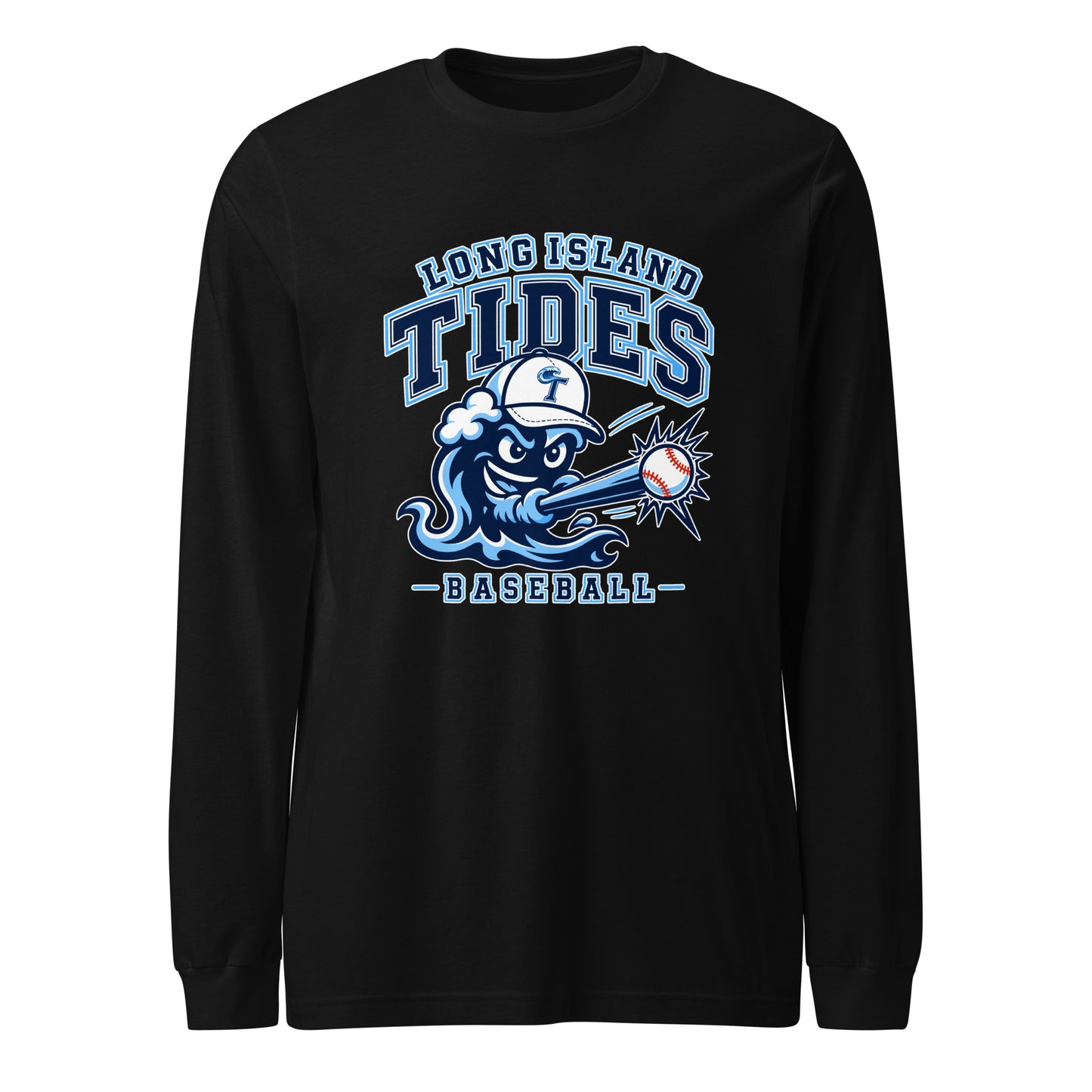 Performance | Long Sleeve Tee | Long Island Tides Baseball | Valor Logo
