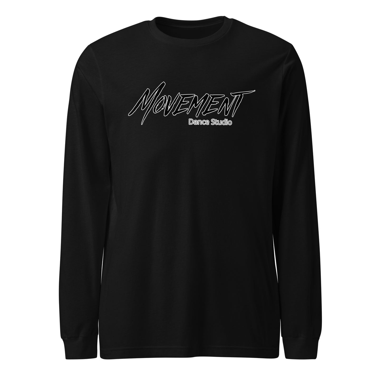 Performance | Long Sleeve Tee | Movement Dance Studio | Crest Logo