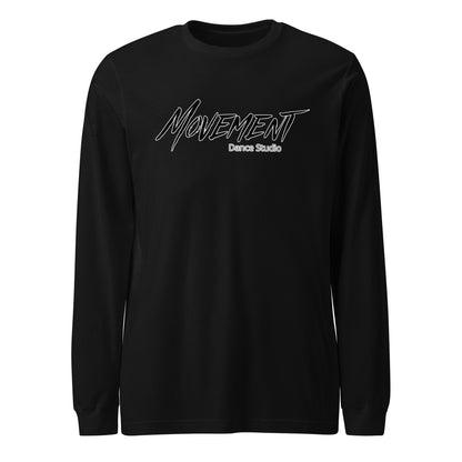 Performance | Long Sleeve Tee | Movement Dance Studio | Crest Logo