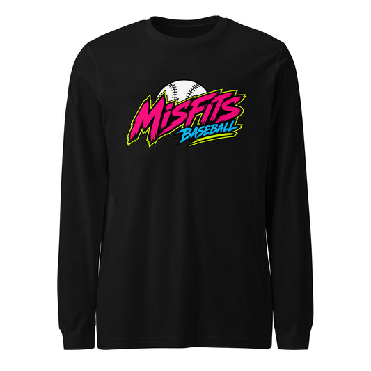 Performance | Long Sleeve Tee | Misfits Baseball | Athletics Logo