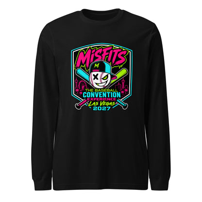 Performance | Long Sleeve Tee | Misfits Baseball | Shield Logo