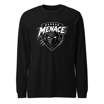 Performance | Long Sleeve Tee | Mandan Menace | Shield Logo