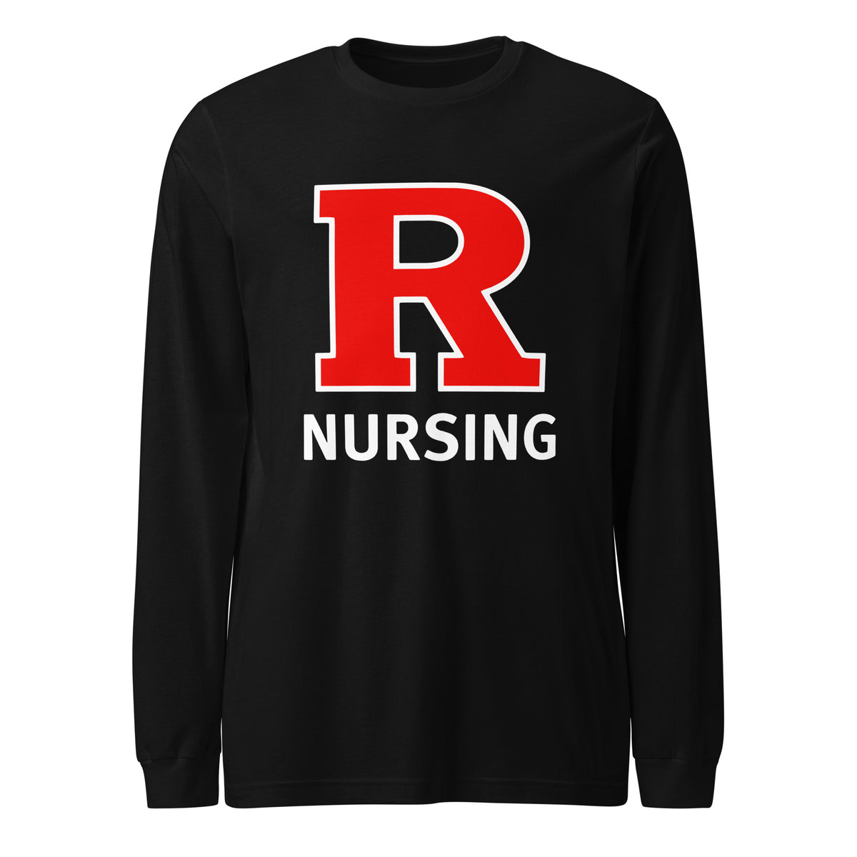 Performance | Long Sleeve Tee | Grand View University Nursing | Lettemark Logo