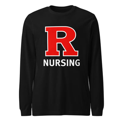 Performance | Long Sleeve Tee | Grand View University Nursing | Lettemark Logo