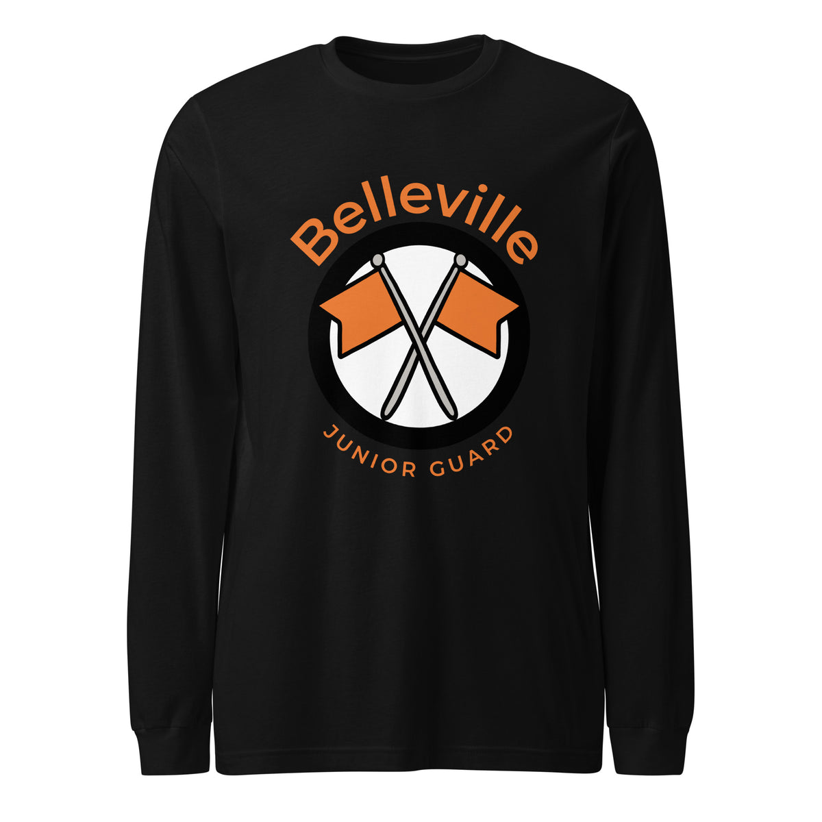 Performance | Long Sleeve Tee | Belleville Community Guard Programs | Crest Logo