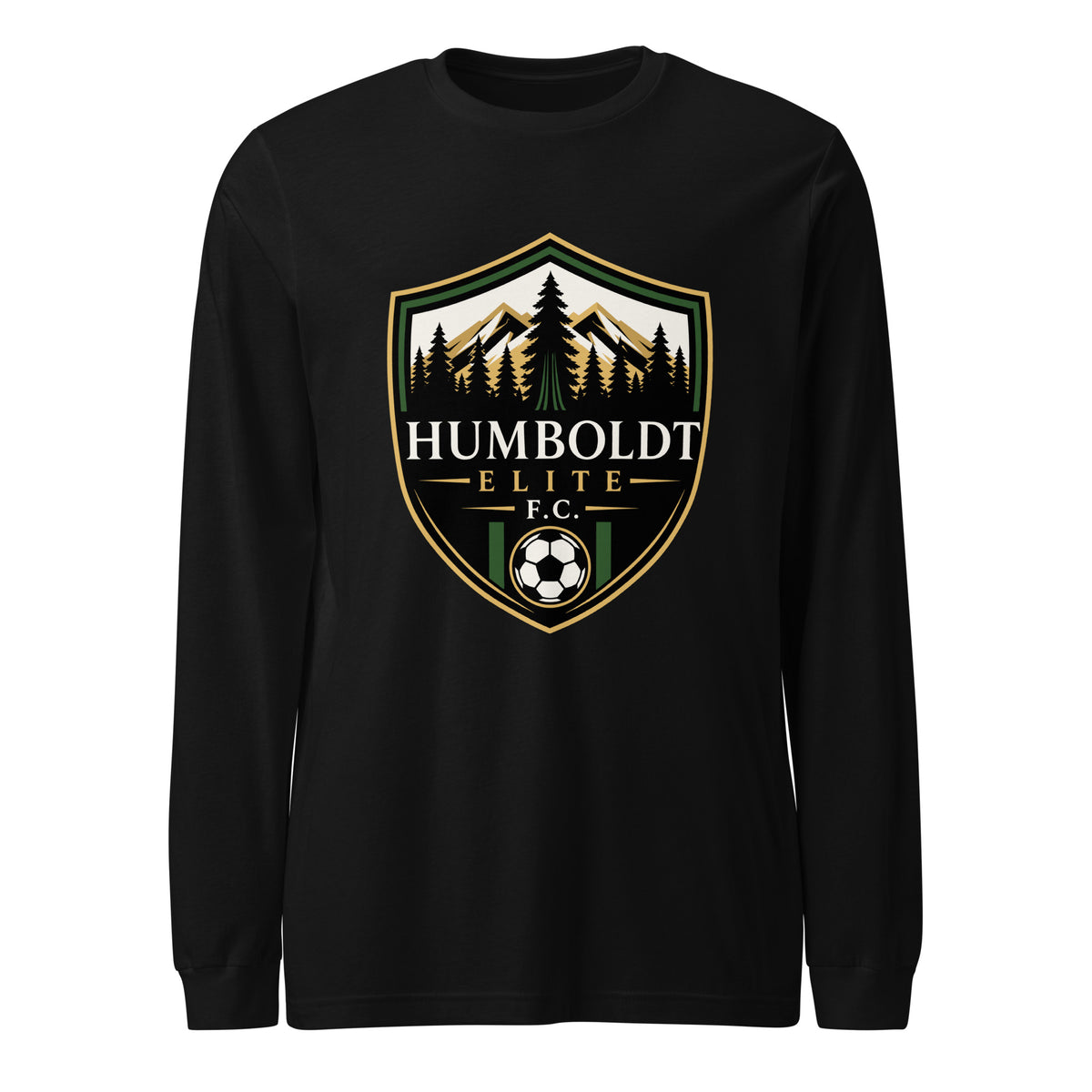 Performance | Long Sleeve Tee | Humboldt Elite FC | Shield Logo