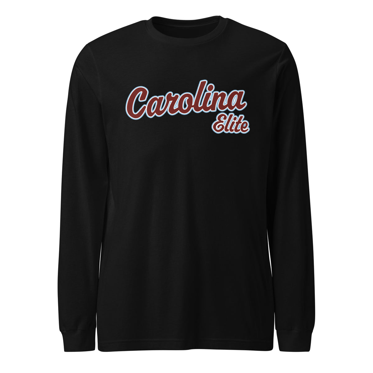 Performance | Long Sleeve Tee | Carolina Elite-Shields | Modern Script Logo