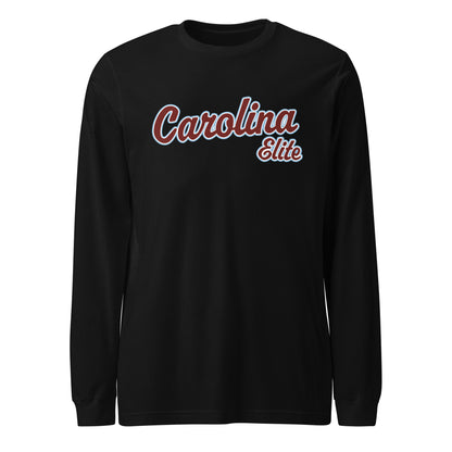 Performance | Long Sleeve Tee | Carolina Elite-Shields | Modern Script Logo