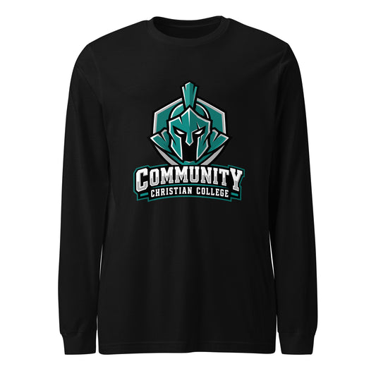 Performance | Long Sleeve Tee | Community Christian College | Vanguard Athletic Logo