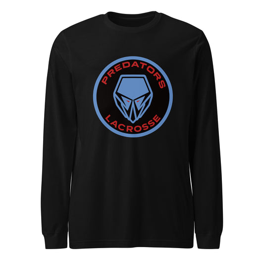 Performance | Long Sleeve Tee | Predators Lacrosse | Badge Logo