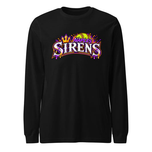 Performance | Long Sleeve Tee | Naples Sirens | Emblem Logo