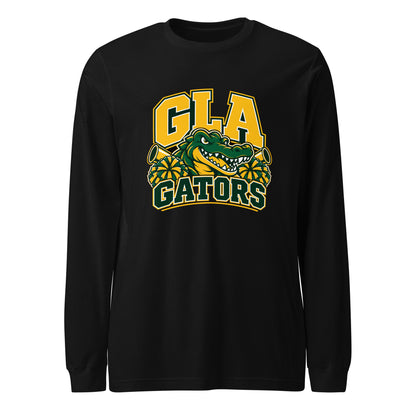 Performance | Long Sleeve Tee | GLA Gators Cheer Team | Emblem Logo