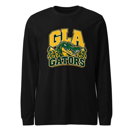 Performance | Long Sleeve Tee | GLA Gators Cheer Team | Emblem Logo