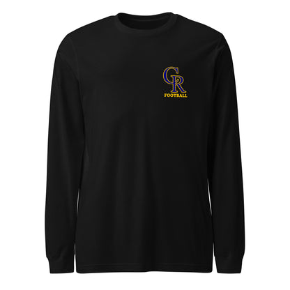 Performance | Long Sleeve Tee | Chestnut Ridge Lions Football | Lettermark Logo