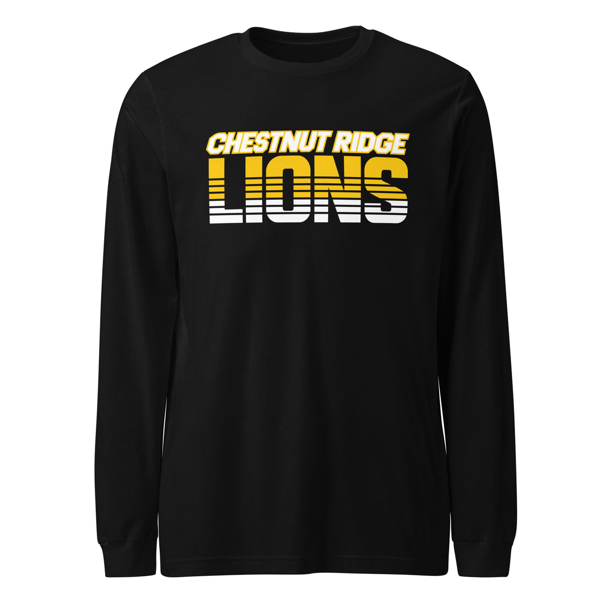 Performance | Long Sleeve Tee | Chestnut Ridge Lions Football | Script Logo