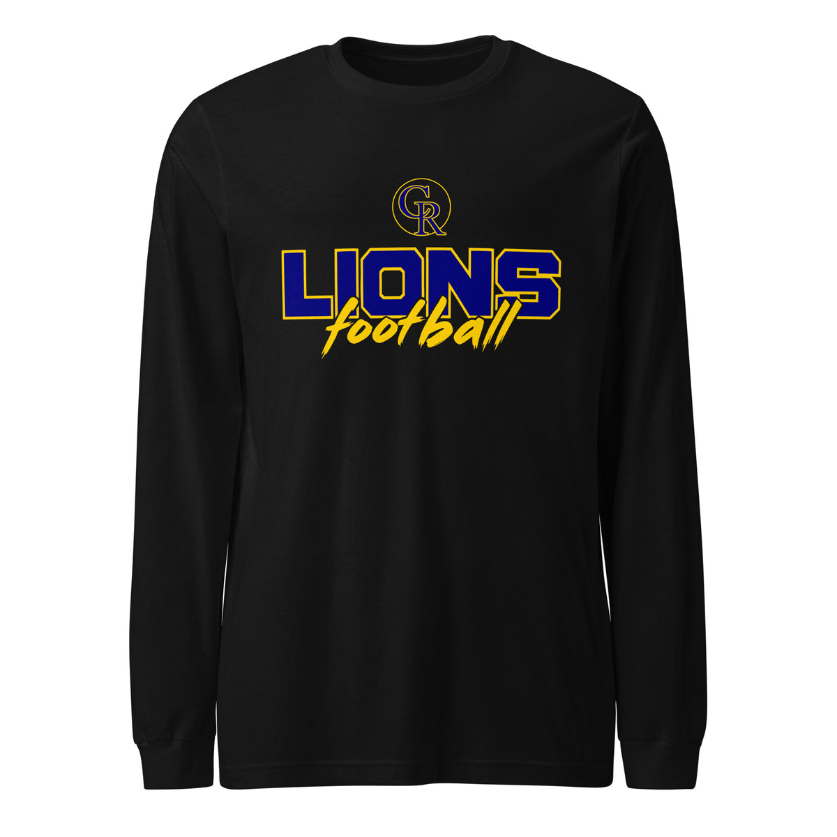 Performance | Long Sleeve Tee | Chestnut Ridge Lions Football | Vanguard Logo