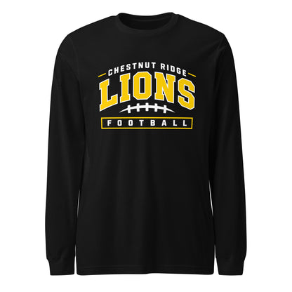 Performance | Long Sleeve Tee | Chestnut Ridge Lions Football | Valor Logo