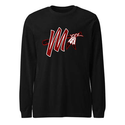 Performance | Long Sleeve Tee | Mohawks Baseball 8u | Crrest Logo