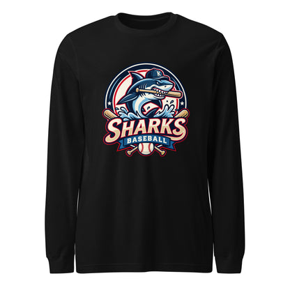 Performance | Long Sleeve Tee | Sharks Diamond Sports | Emblem Logo